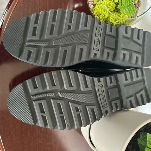 Franco Sarto Black and Gray Flats with Modern Platform size 10W - Picture 4 of 8